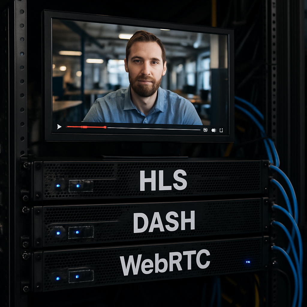 HLS・DASH・WebRTCの違いとは
